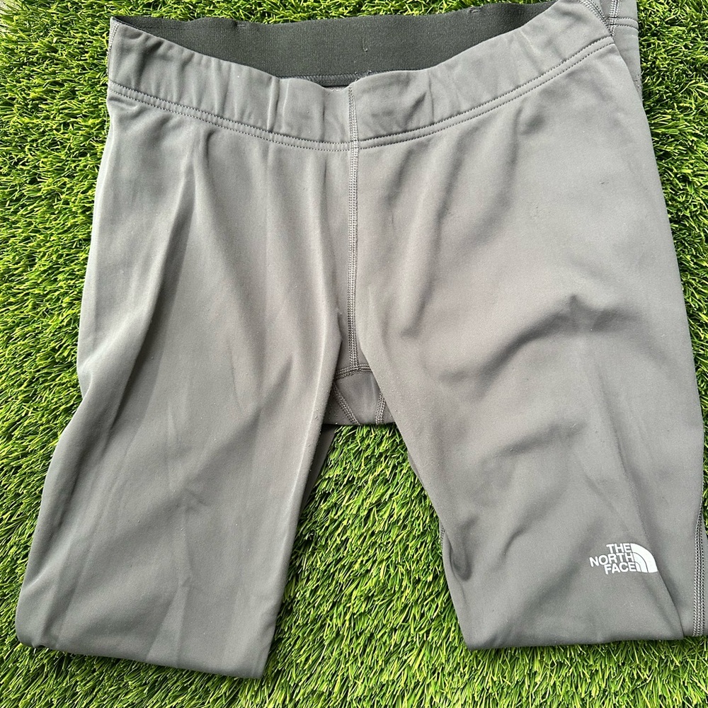 The North Face Gray Leggings Athletic Performance